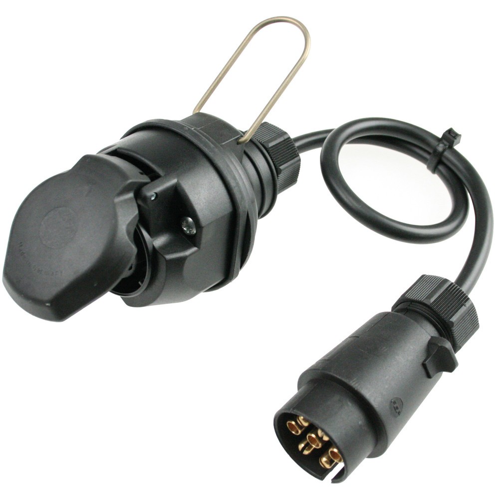 Produktabbildung: Caravan Adapterkabel 0,6m, schwarz