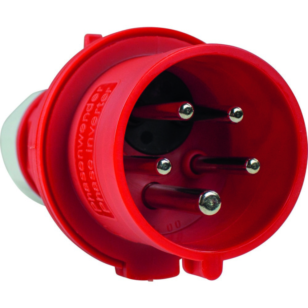 Produktabbildung Nr. 2: CEE-Phasenwenderstecker 400V/16A, rot