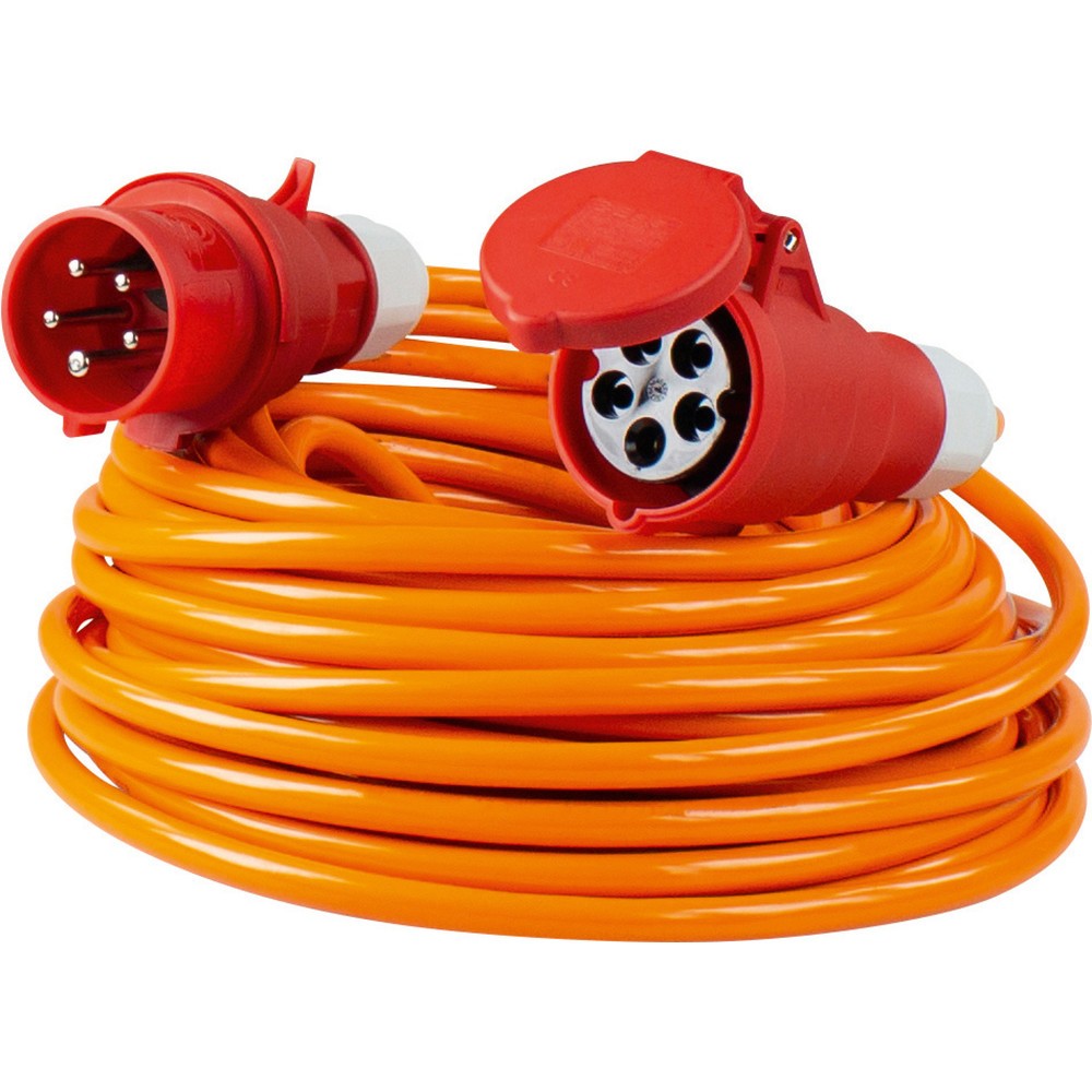 Produktabbildung: CEE-Verlängerung 10m, orange, H07BQ-F 5G4