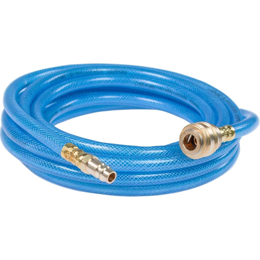 Produktabbildung: Druckluftschlauch-Garnitur 5m, 6x3mm, blau