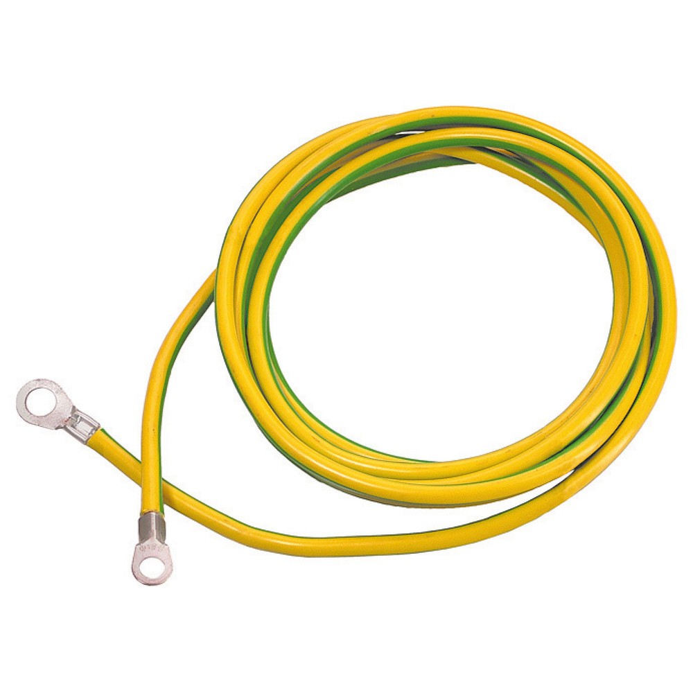 Produktabbildung: Erdungskabel 3m, gelb/gr