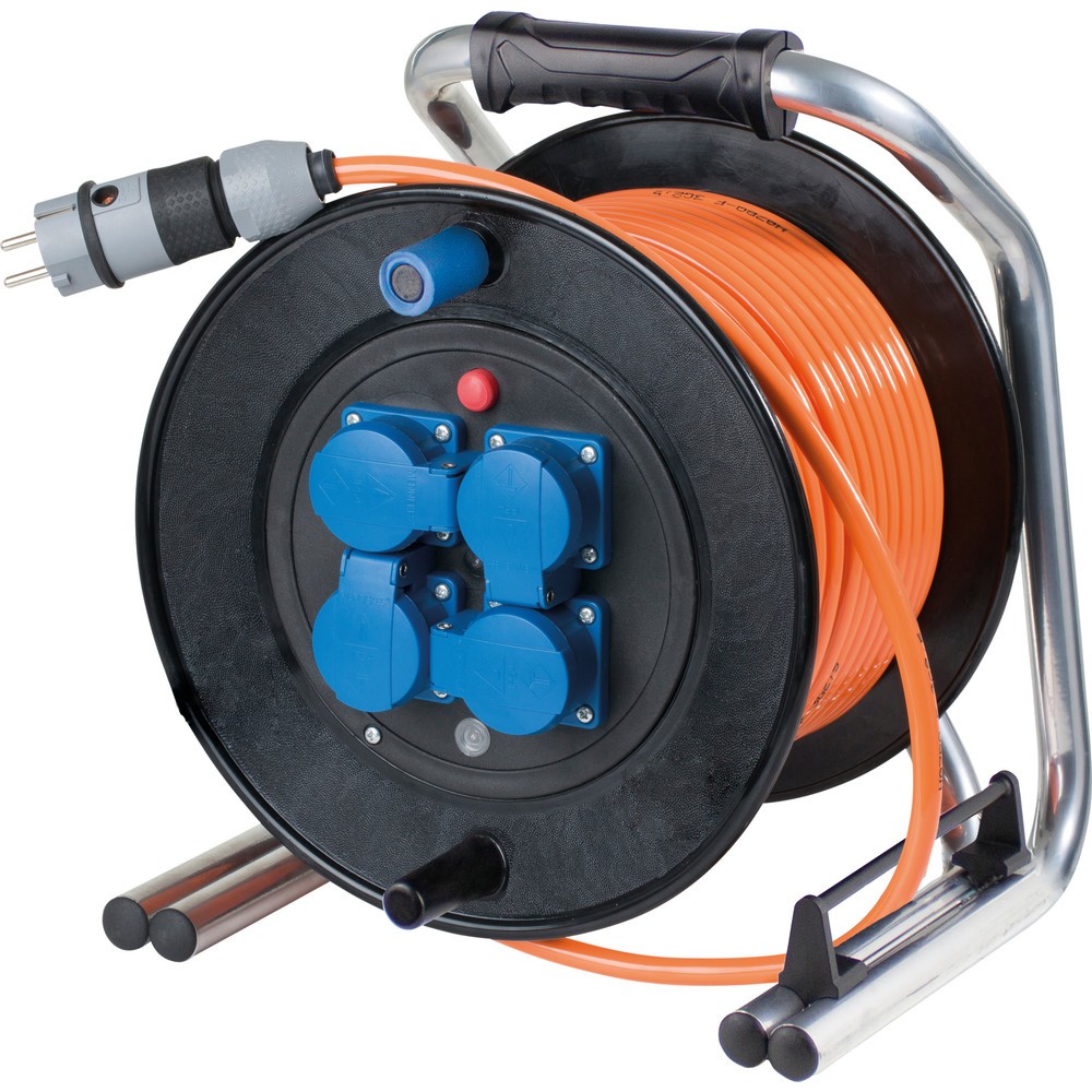 Produktabbildung: Hartgummi-Kabeltrommel 290mm Durchmess. 50m, H07BQ-F 3G1,5