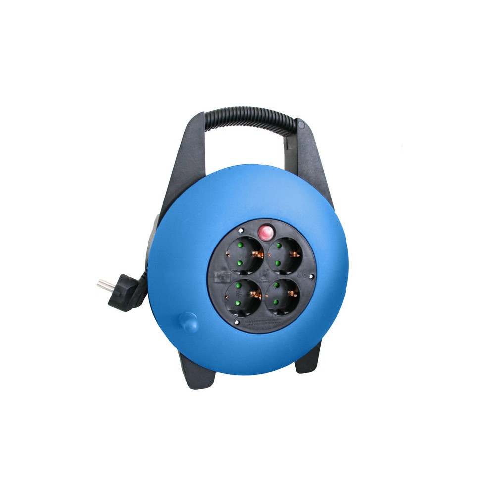 Produktabbildung: Kabelbox blau
