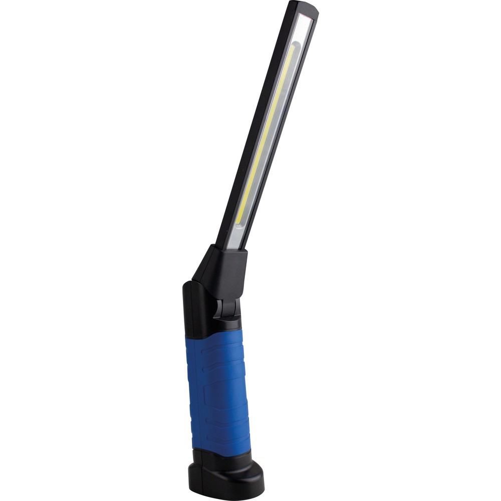 Produktabbildung: LED-Akku-Handlampe 4W COB + 1W SMD  flach"EVO 6"