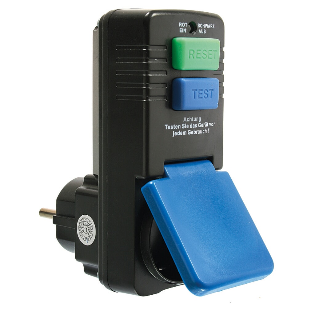Personenschutz-Adapter 30mA Produktabbildung: Personenschutz-Adapter 30mA