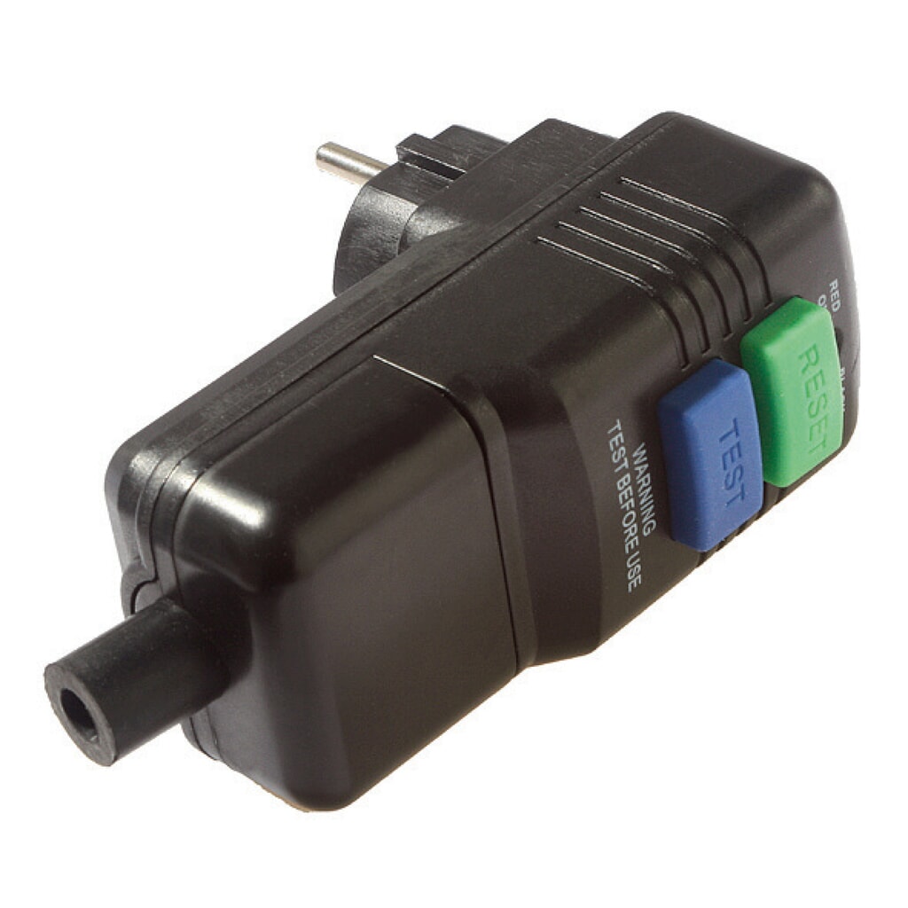 Personenschutzstecker 30mA Produktabbildung: Personenschutzstecker 30mA