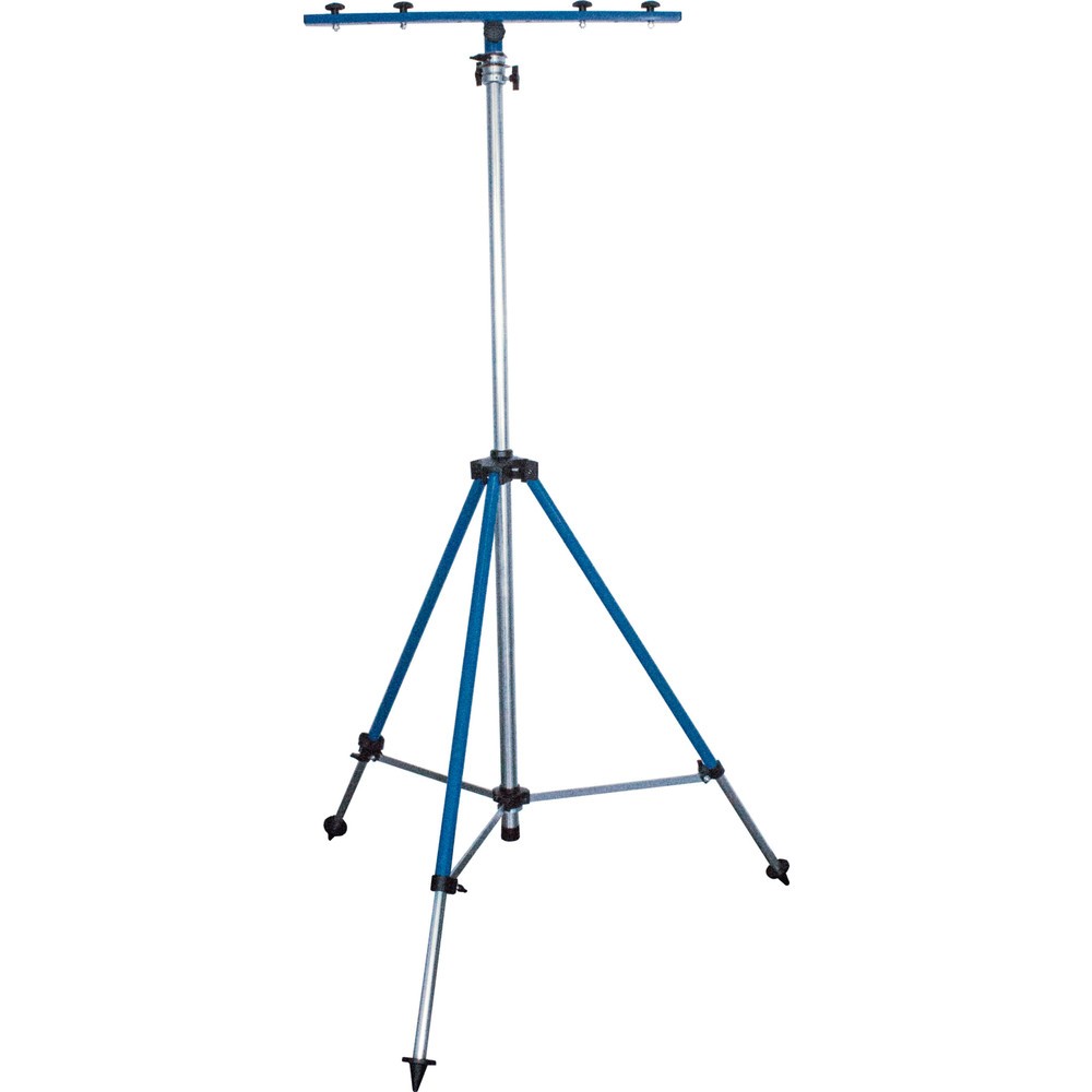 Produktabbildung: PROFI-Stativ XXL, blau, 4,6m mit Traverse