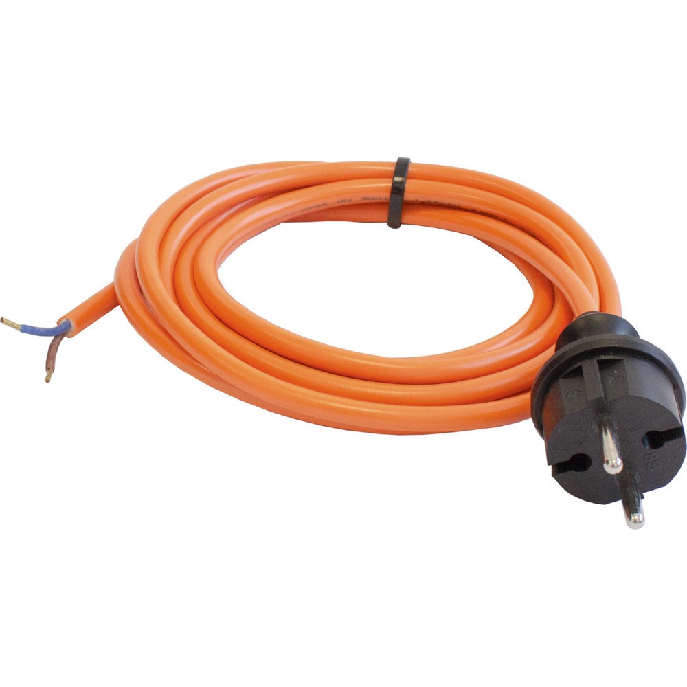 Produktabbildung: Pur-Baustellen-Anschlussleitung 5m, H05BQ-F 2x1,0