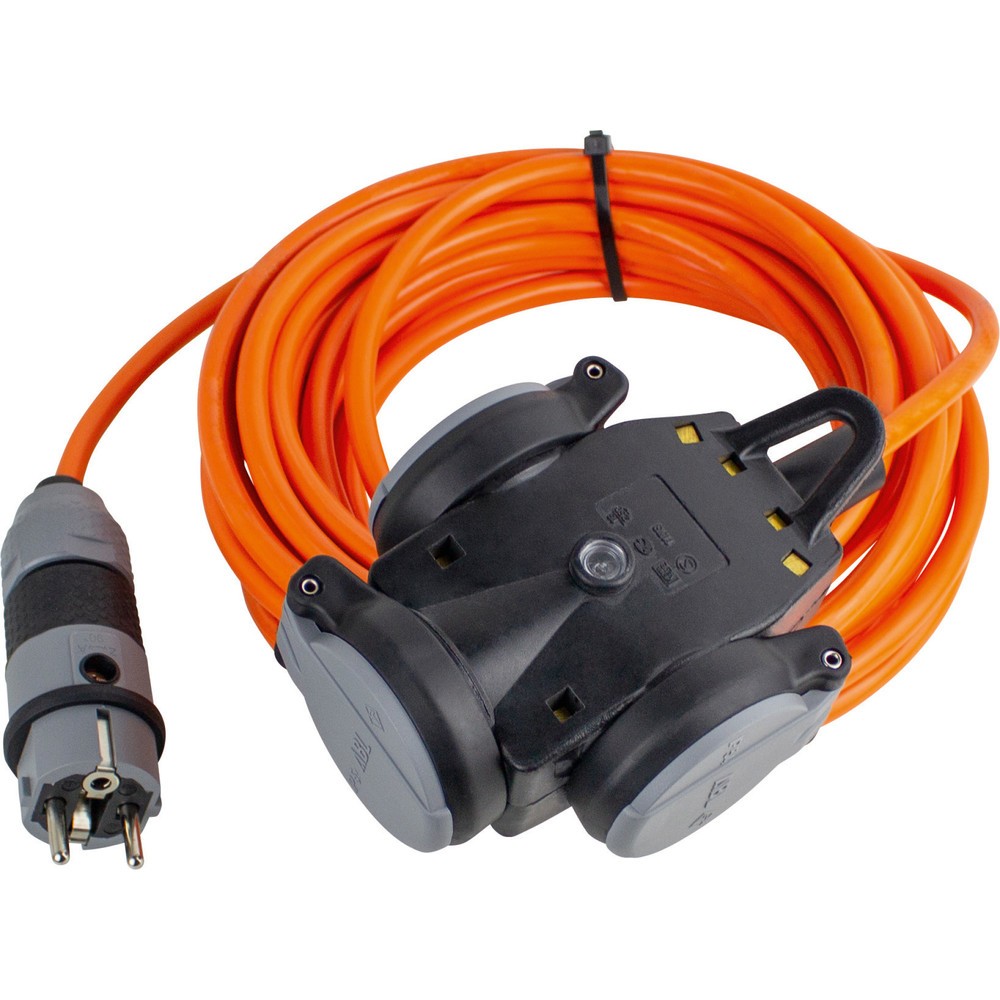 Produktabbildung: SCHUKOultra Pro Verlängerungsleitung 10m, H07BQ-F 3G2,5