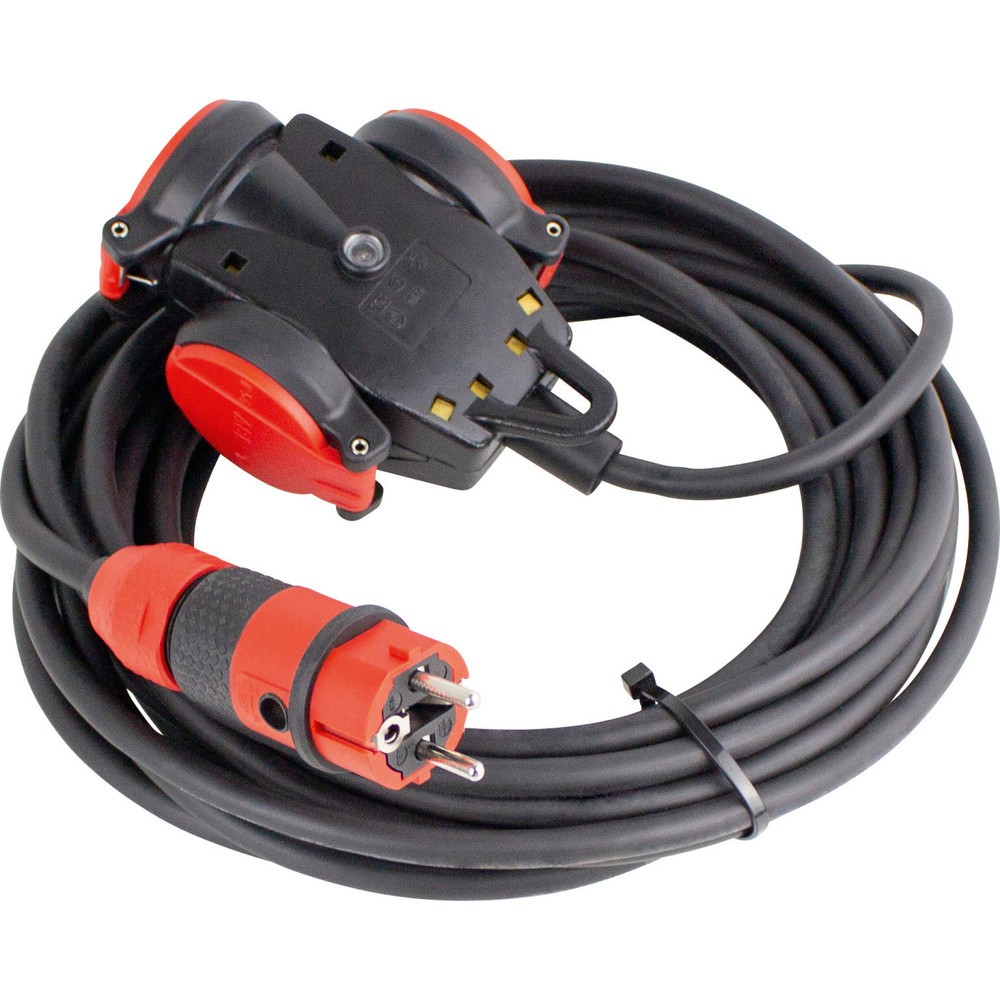 SCHUKOultra Pro Verlängerungsleitung 10m, H07RN-F 3G1,5 Produktabbildung: SCHUKOultra Pro Verlängerungsleitung 10m, H07RN-F 3G1,5