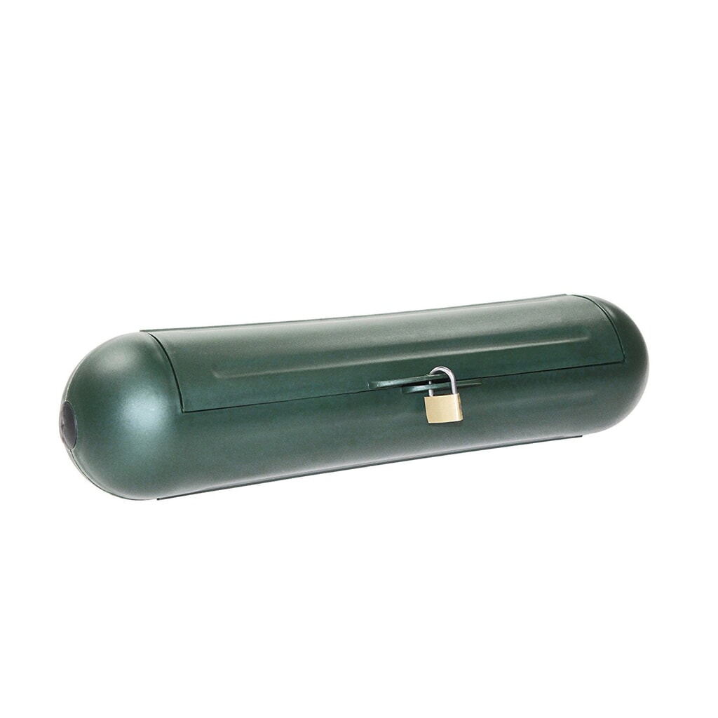 Produktabbildung: Sicherheitsbox grün,  für CEE-Stecker 230V/16A