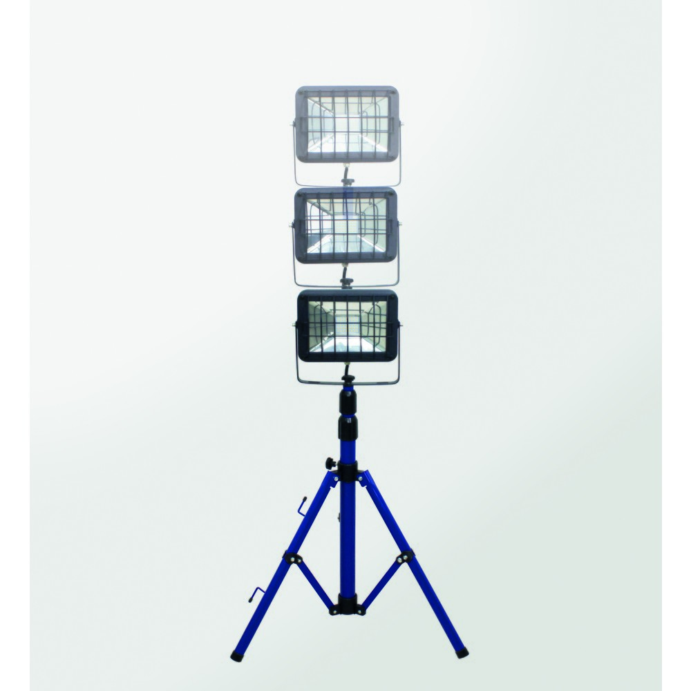 Produktabbildung Nr. 3: Slimline CHIP-LED-Strahler mit Stativ 30W, höhenverstellbar bis 1,60m, Lichtstrom ca. 2550 lm