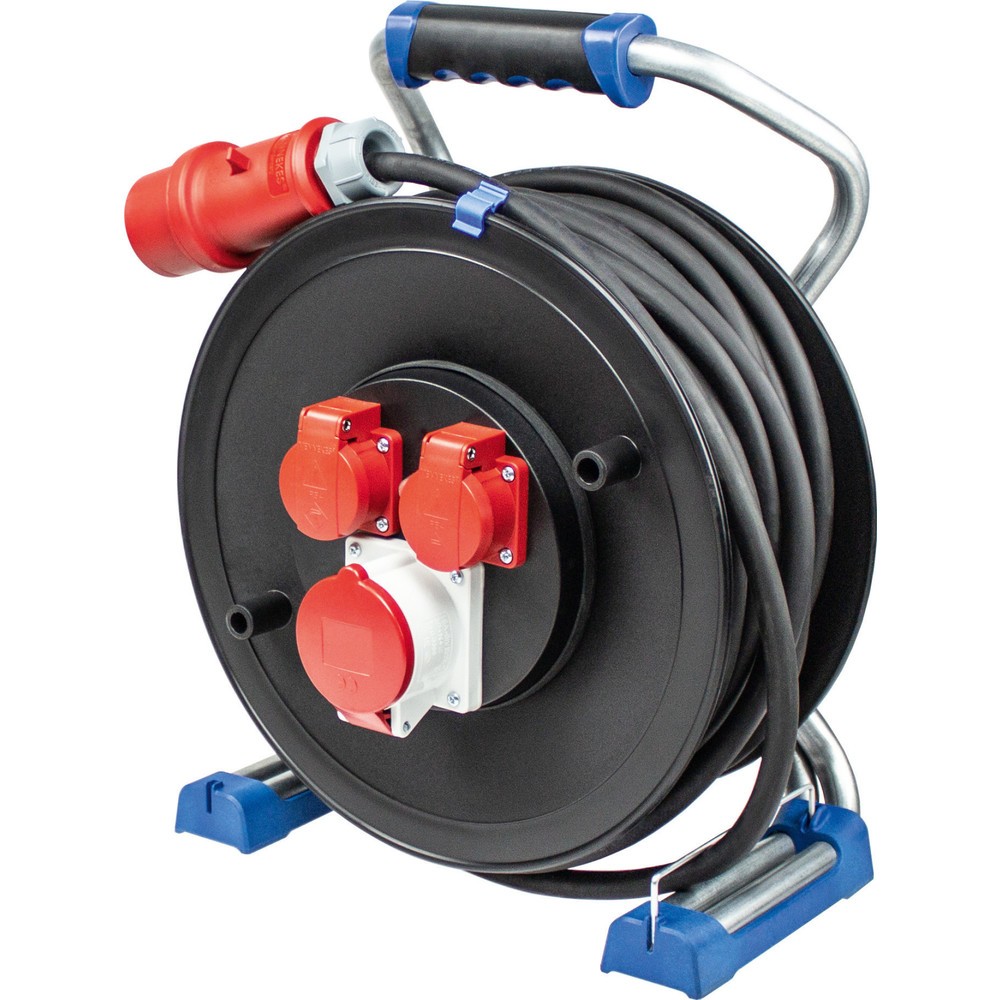 Produktabbildung: Xperts CEE-Kabeltrommel 285mm Durchmess. 25 m, H07RN-F 5G1,5
