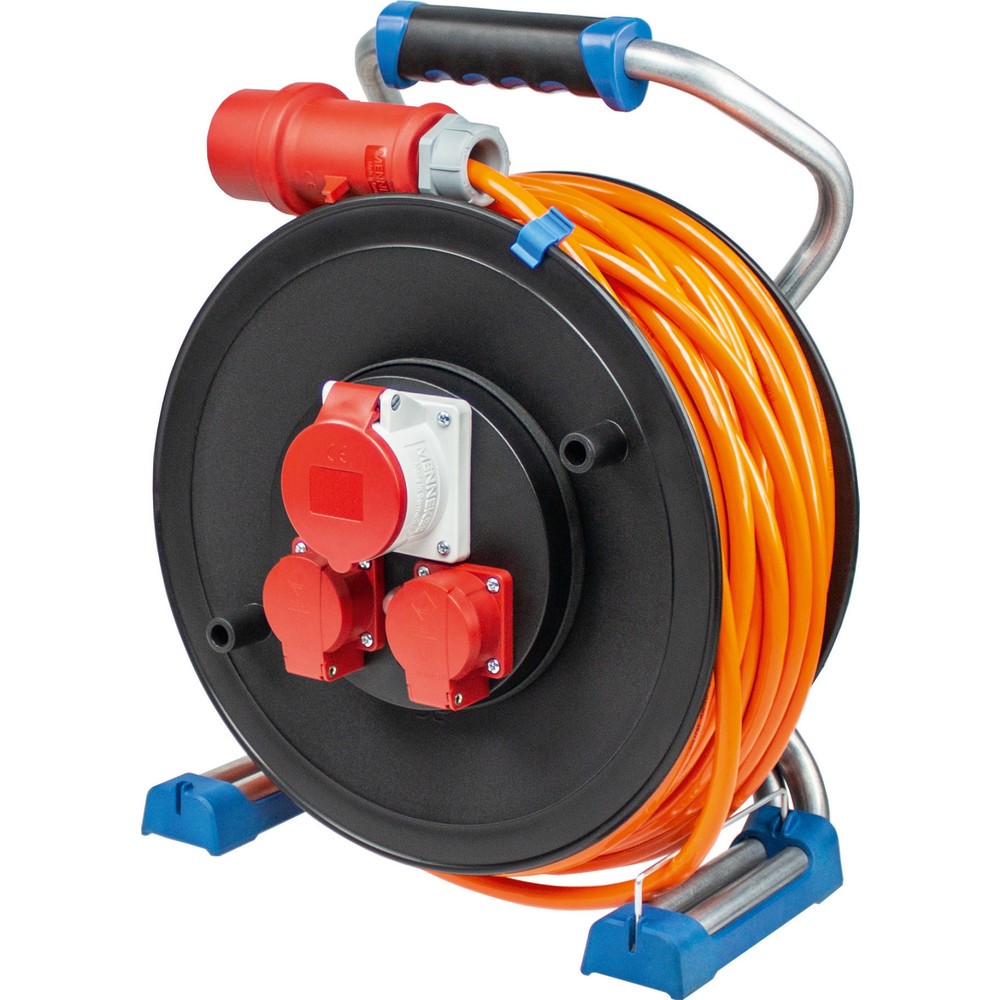 Produktabbildung: Xperts CEE-Kabeltrommel 320mm Durchmess. 40 m, H07BQ-F 5G1,5