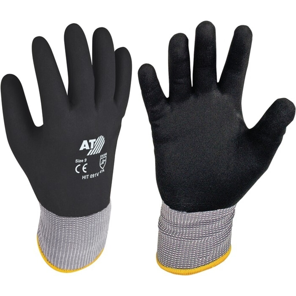 ASATEX Handschuhe Hit Flex V Gr.10 schwarz 3 Produktabbildung: ASATEX Handschuhe Hit Flex V Gr.10 schwarz 3