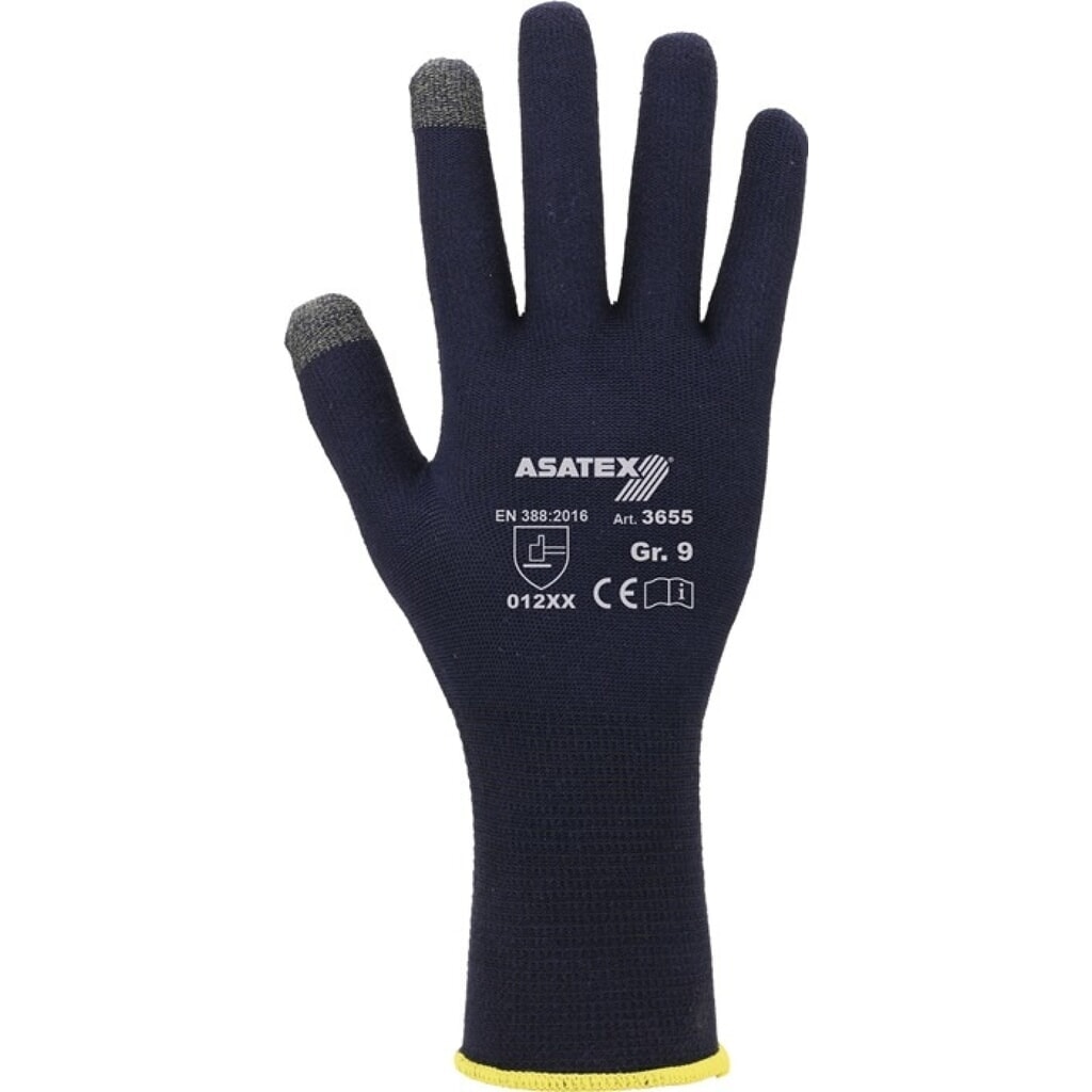 Produktabbildung: ASATEX Smartphone Feinstrickhandschuh Gr.9