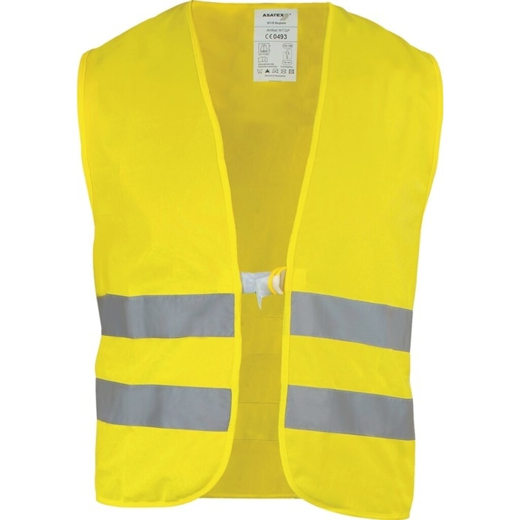 ASATEX Warnweste Gr.univ.gelb EN 20471 Kl.2 Produktabbildung: ASATEX Warnweste Gr.univ.gelb EN 20471 Kl.2