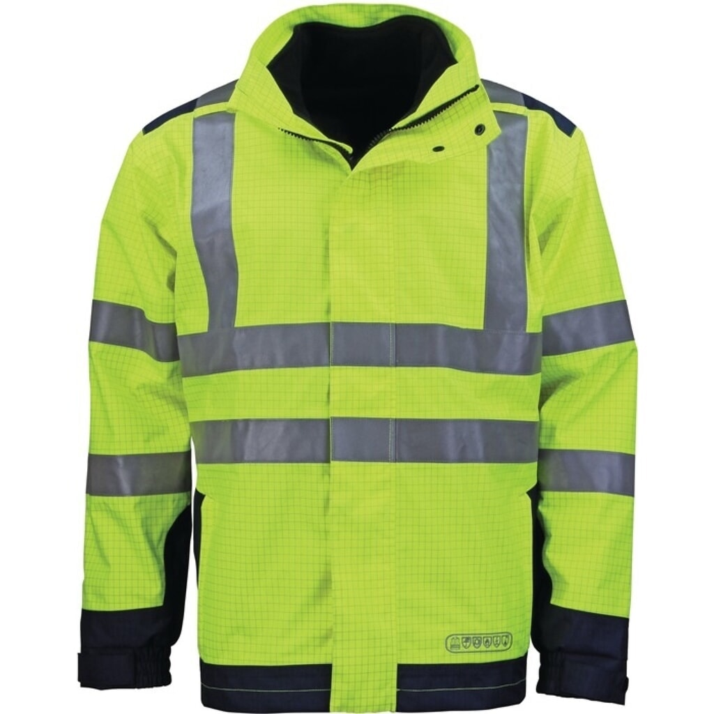 ASATEX Wetter-, Flamm- und Warnschutzjacke