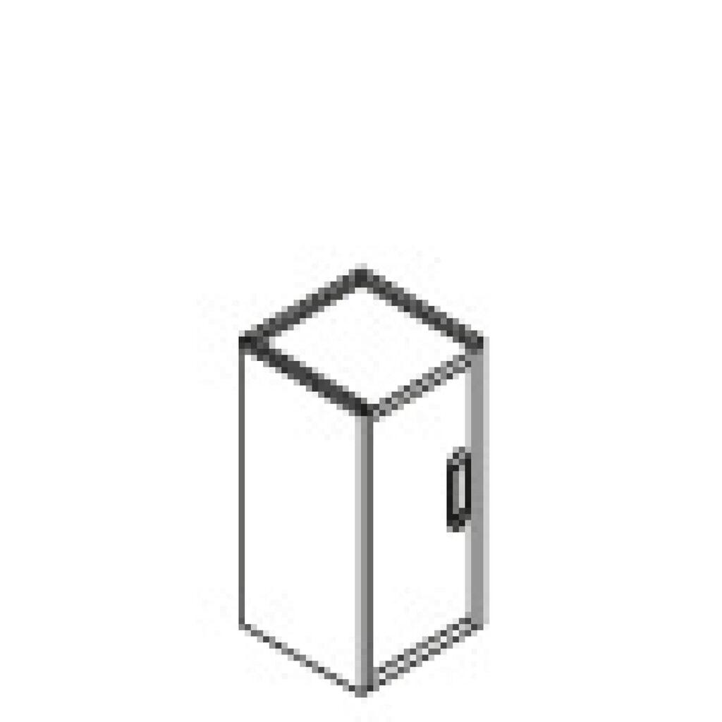 asecos® Brandschutzschrank S-CLASSIC/Typ 90, HxBxT 1.298 x 600 x 615 mm, lichtgrau Produktabbildung Nr. 8: asecos® Brandschutzschrank S-CLASSIC/Typ 90, HxBxT 1.298 x 600 x 615 mm, lichtgrau
