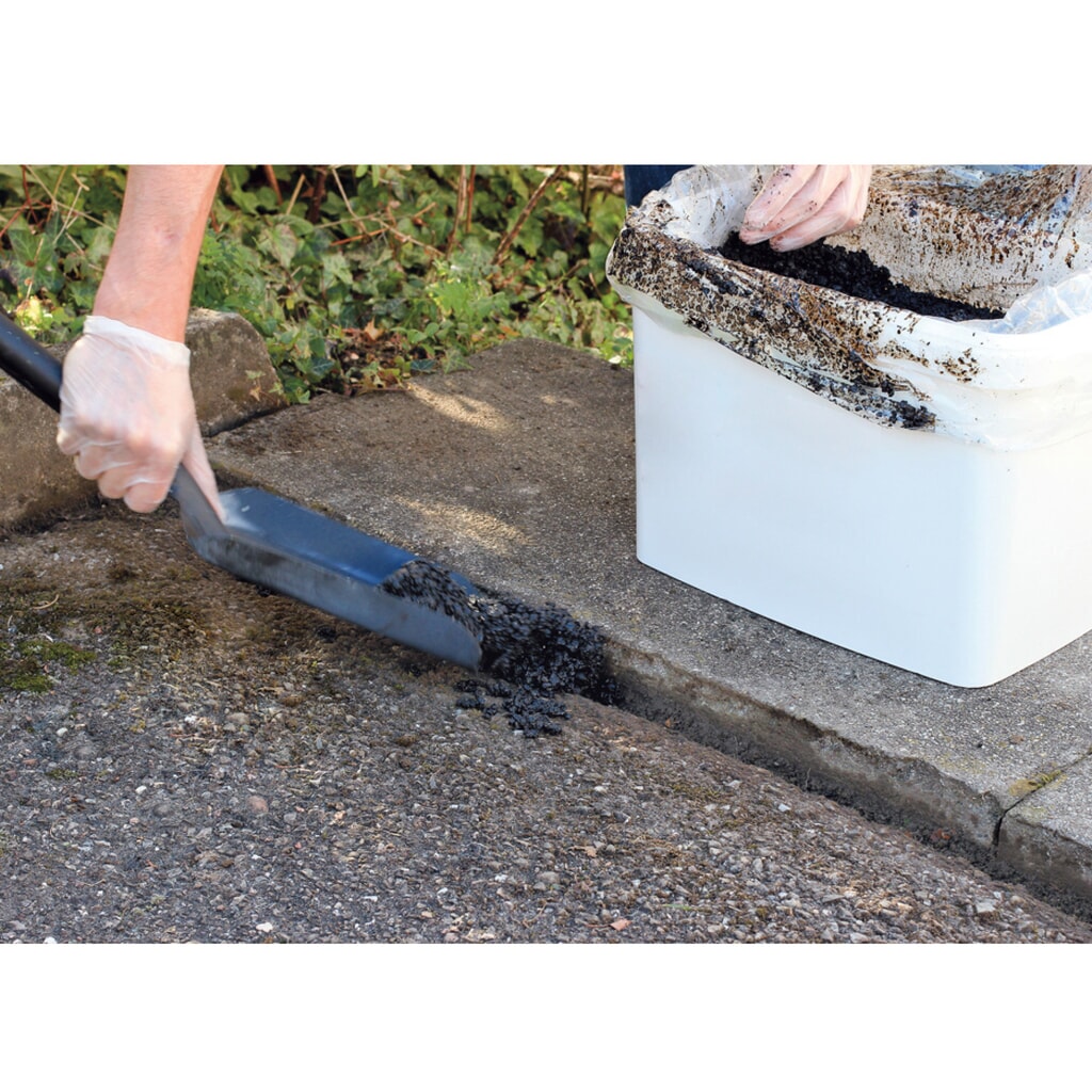 Asphalt-Reparatursystem, 25 kg, schwarz Produktabbildung: Asphalt-Reparatursystem, 25 kg, schwarz
