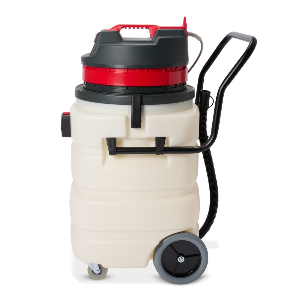 Immagine del prodotto n. 4: Aspirapolvere industriale HEMMDAL, umido e secco, contenitore in plastica, 3.000 W, 90 l, staffa richiudibile, tubo di scarico