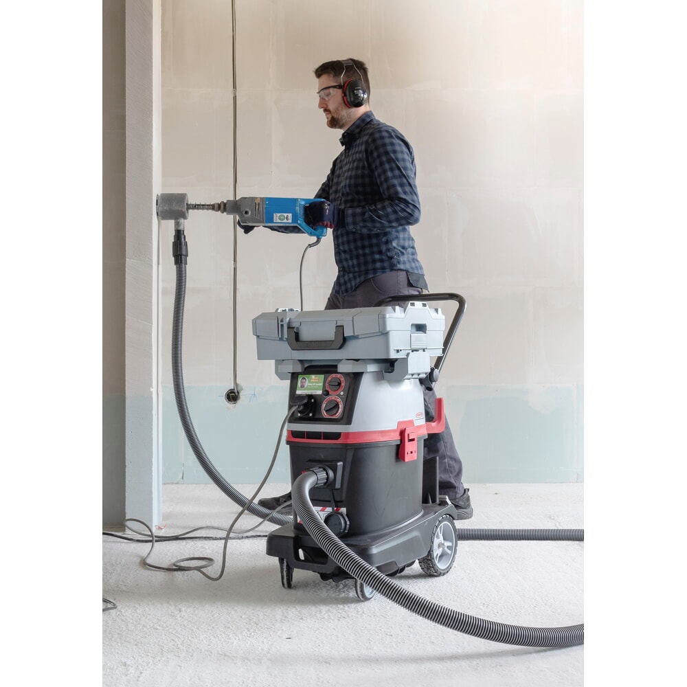 N° de l'image du produit 11 : Aspirateur de sécurité SPRiNTUS CraftiX, 1 200 W, pour poussières dangereuses, conteneur 35 l, classe de poussière M