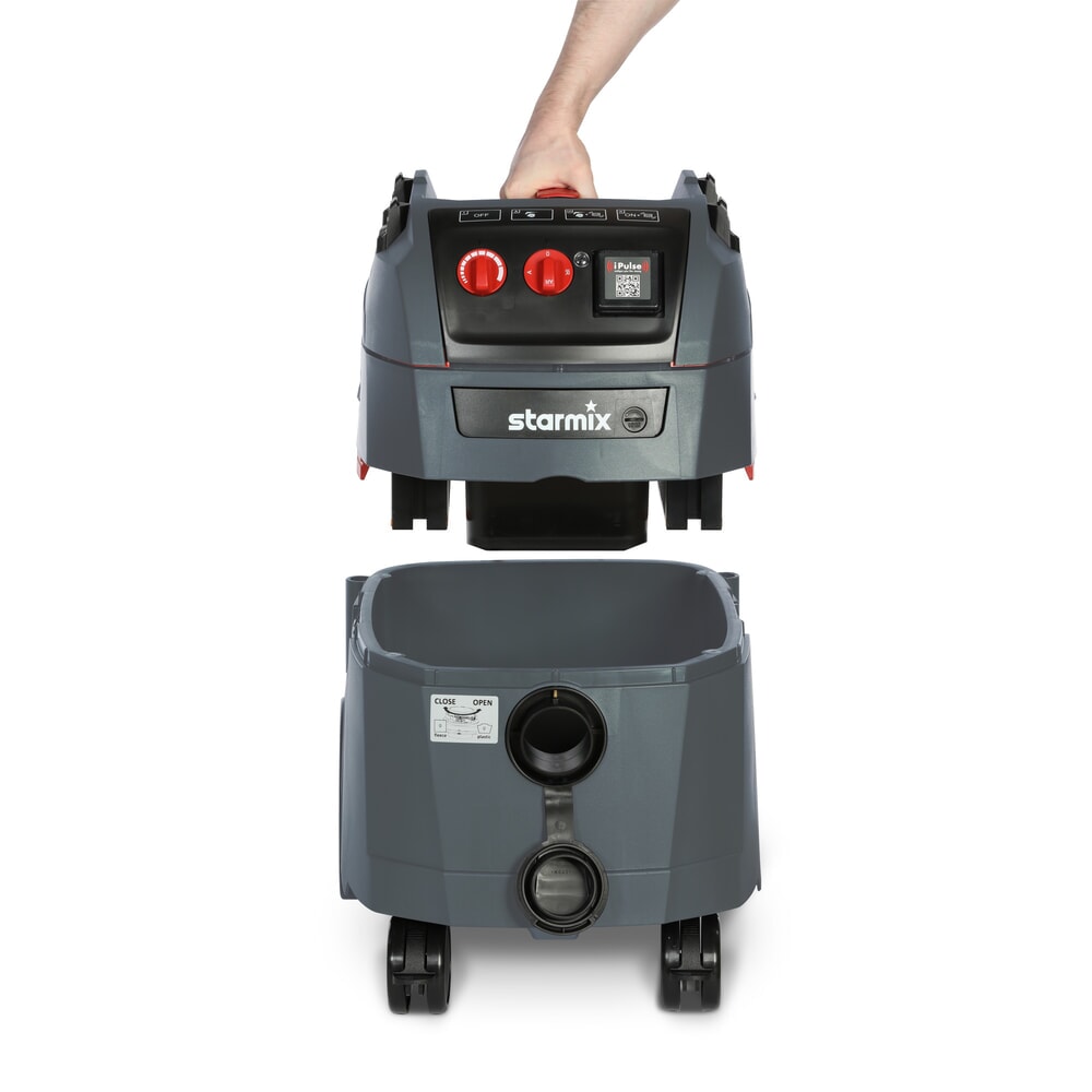 N° de l'image du produit 4 : Aspirateur eau et poussières starmix iPulse, classe de poussières L, 1 600 W, 35 l