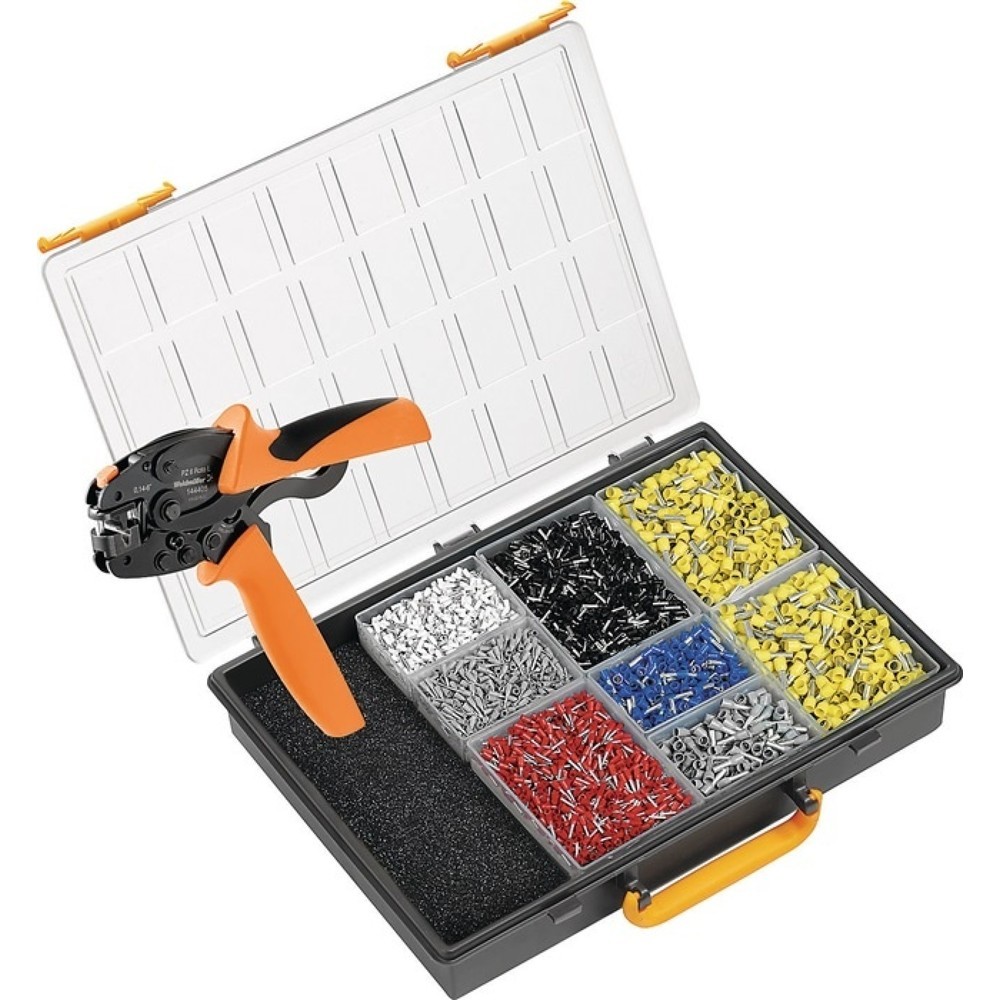 Illustration du produit: Assortiment d'embouts de câble 4501 pièces 0,50-16,00 mm² boîte en plastique WEI