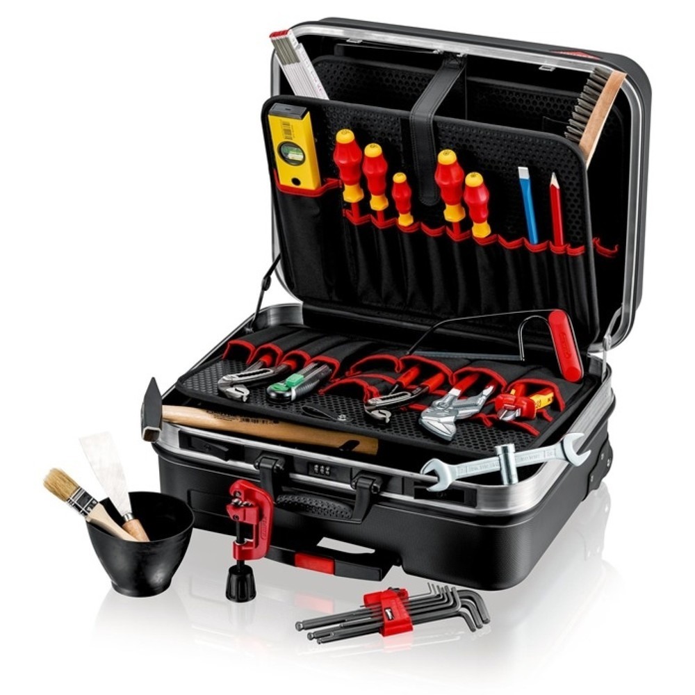 N° de l'image du produit 4 : Assortiment d'outils BIG Basic Move sanitaire 31 pièces fourni avec coffret de t