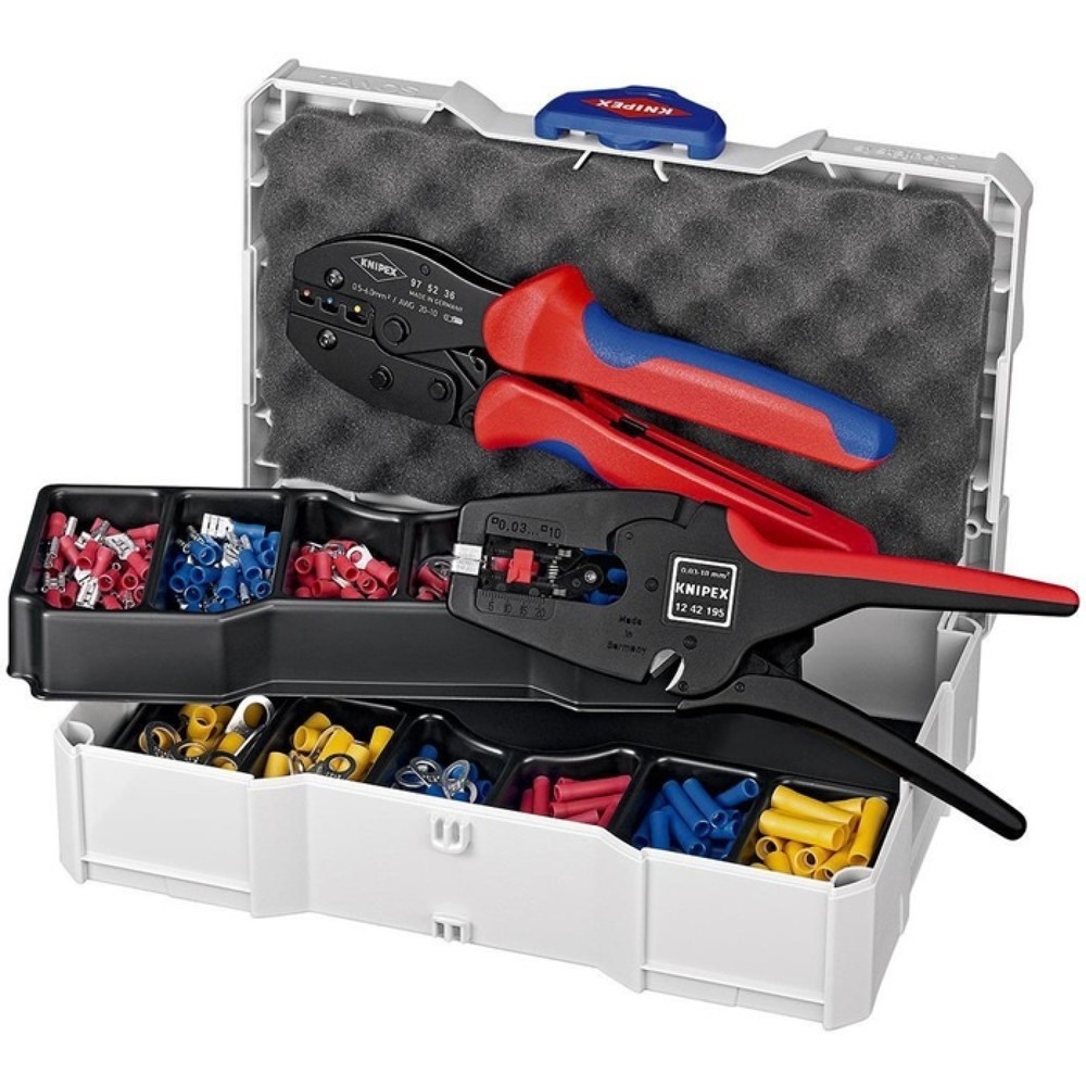 Illustration du produit: Assortiment d'embouts de câble 287 pièces 0,5-6 mm² mallette de rangement KNIPEX