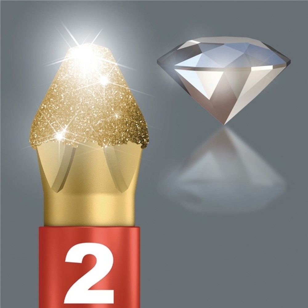 N° de l'image du produit 3 : Assortiment d'embouts Bit-Check Diamond 1 12 pièces PH/PZD/TX WERA
