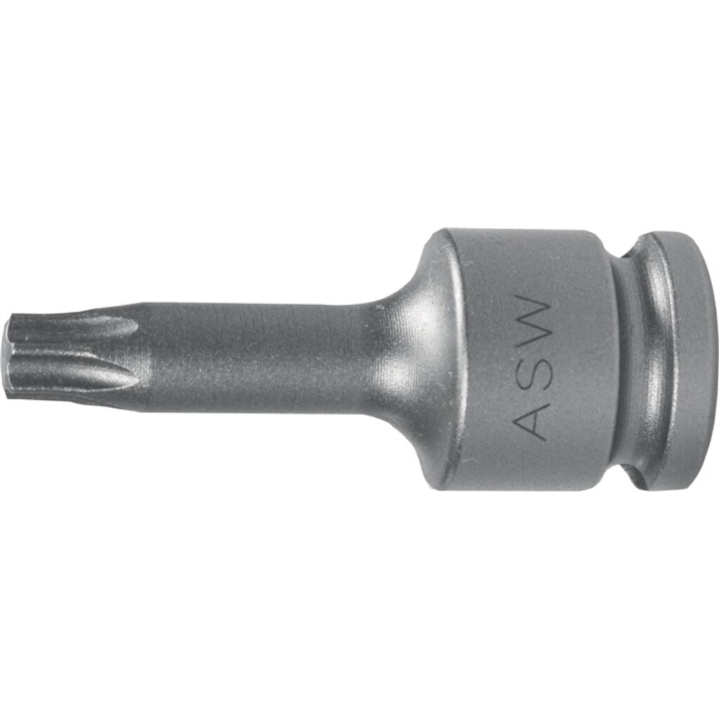 ASW Kraftschraubersteckschlüsseleinsatz 724 1/2 Zoll T 30 55mm Produktabbildung: ASW Kraftschraubersteckschlüsseleinsatz 724 1/2 Zoll T 30 55mm