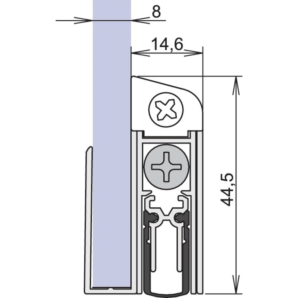 ATHMER Türdichtung Schall-Ex® GS-8 1-407