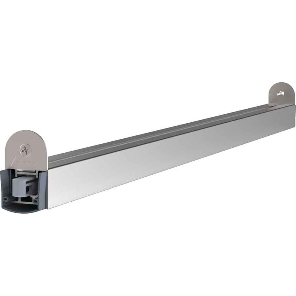 ATHMER Türdichtung Stadi L-24/20 WS, Aluminium alu blank silber, 1-seitig Länge 750 mm Produktabbildung: ATHMER Türdichtung Stadi L-24/20 WS, Aluminium alu blank silber, 1-seitig Länge 750 mm