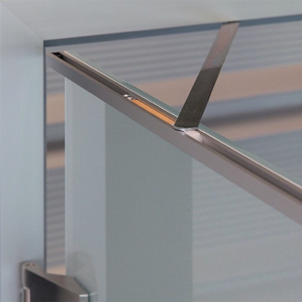 ATHMER Türöffnungsbegrenzer Porti, Stahlzargen 120 °, für Türblattbreite 709-959 mm Produktabbildung: ATHMER Türöffnungsbegrenzer Porti, Stahlzargen 120 °, für Türblattbreite 709-959 mm