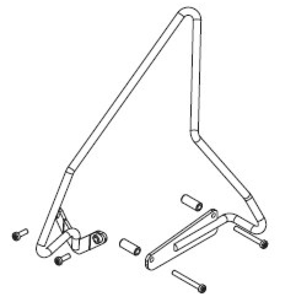 Produktabbildung: Aufhängebügel f. Umreifungsstation BW-XL, für AKKU-Gerät BXT4