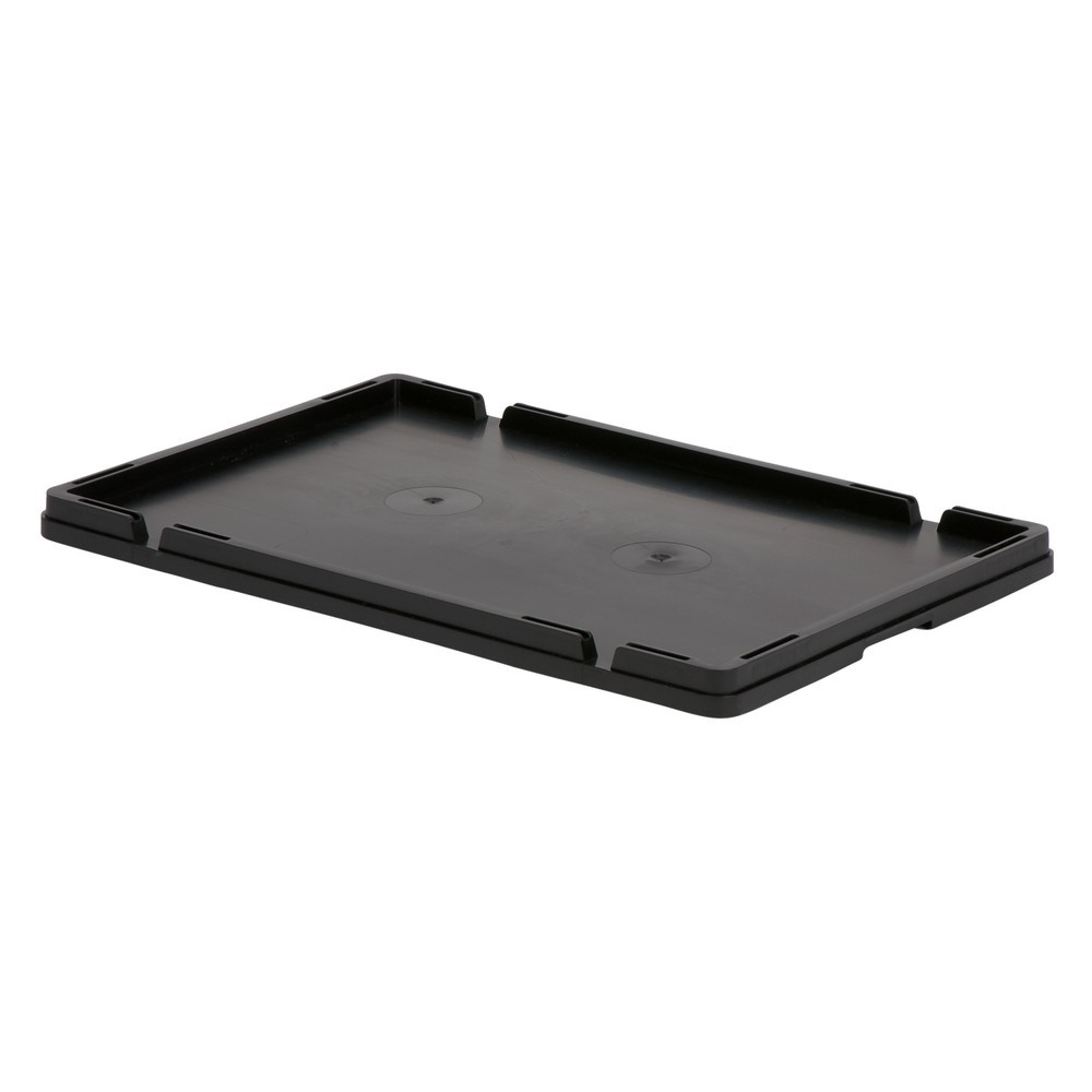 Produktabbildung: Auflagedeckel für Drehstapelbehälter aus Polypropylen, für Volumen 65 Liter