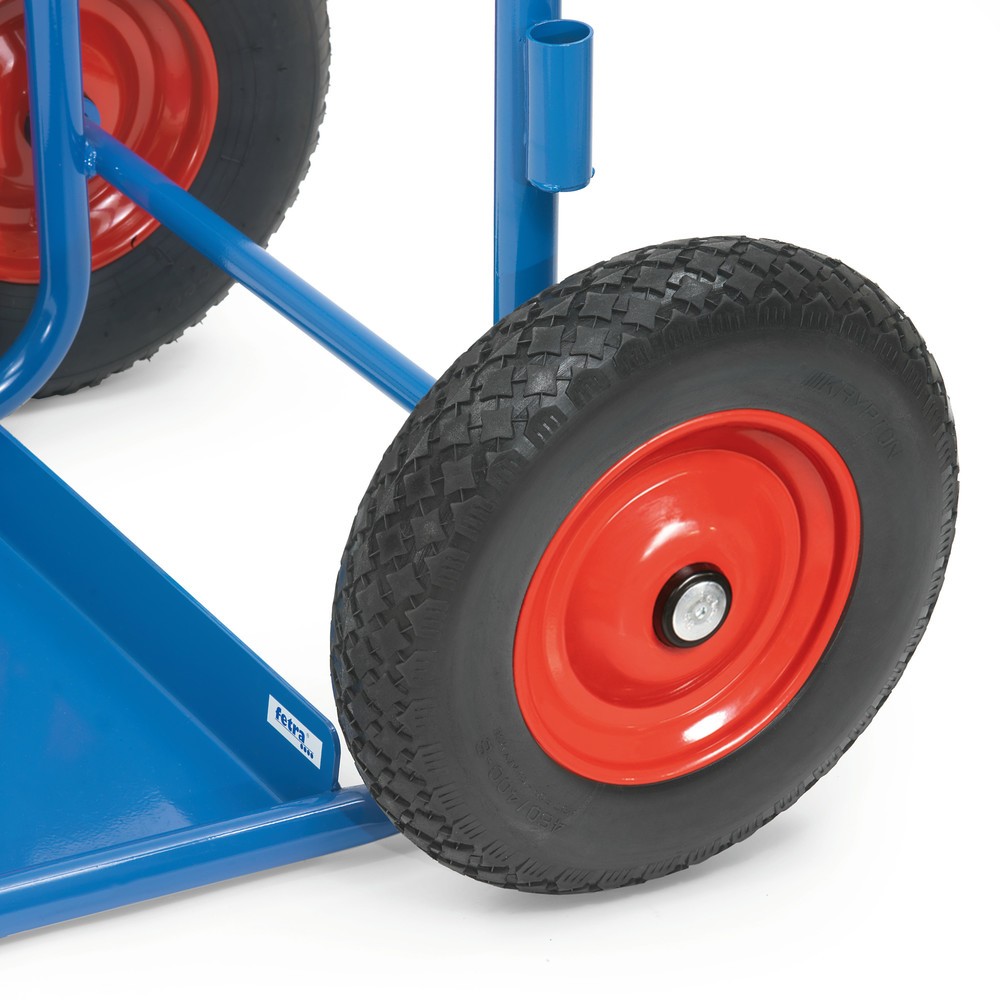 Produktabbildung: Aufpreis für fetra® PU-Bereifung, ØxB 400 x 100 mm, Set aus 4 Reifen