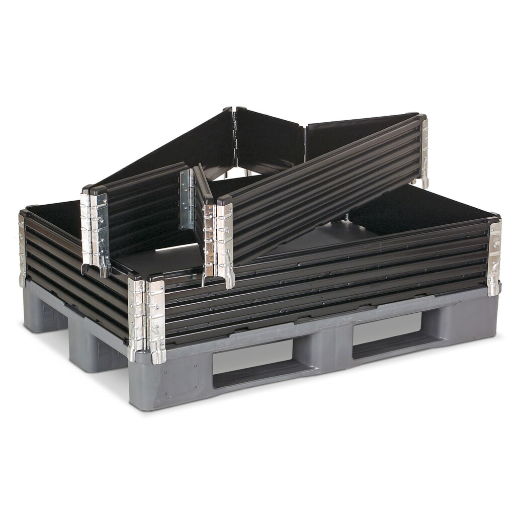 Aufsatzrahmen aus Kunststoff, BxT 1.200 x 800 mm, 6 Scharniere Produktabbildung: Aufsatzrahmen aus Kunststoff, BxT 1.200 x 800 mm, 6 Scharniere