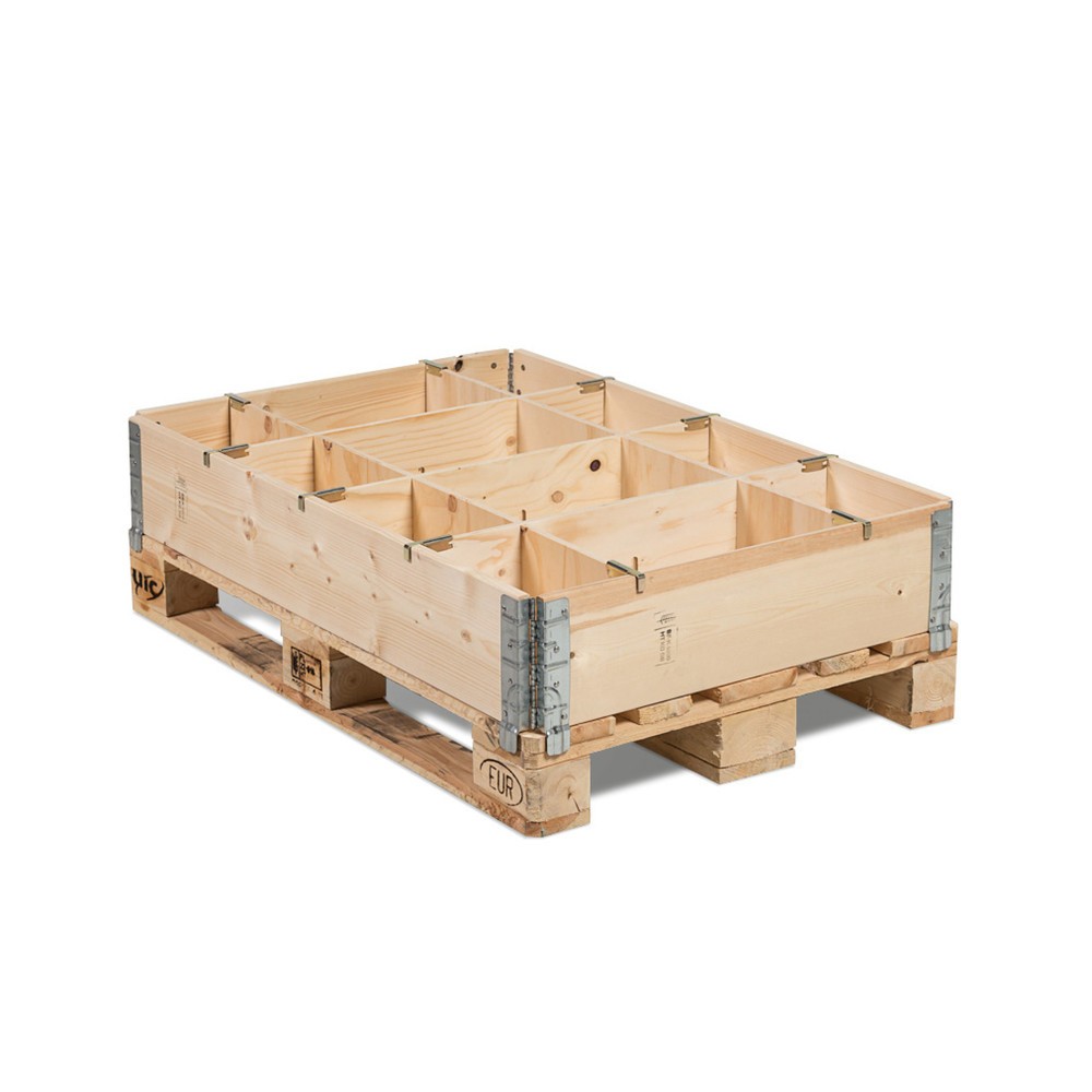 Produktabbildung: Aufsatzrahmenteiler aus Holz, 12 Fächer