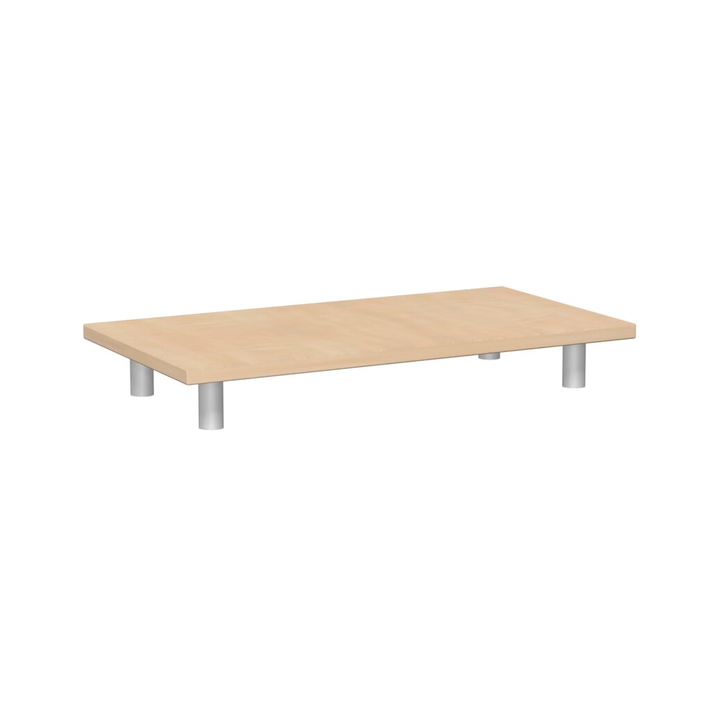 Aufsetzplatte Querrolladenschrank, Buche Produktabbildung: Aufsetzplatte Querrolladenschrank, Buche