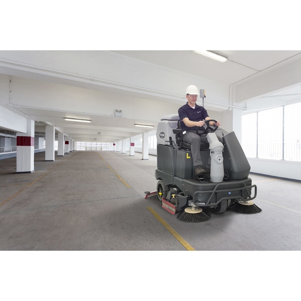 Nilfisk® Aufsitz-Scheuer-Saugmaschine SC 6500, theor. Flächenleistung 9.000 m²/h Produktabbildung Nr. 7: Nilfisk® Aufsitz-Scheuer-Saugmaschine SC 6500, theor. Flächenleistung 9.000 m²/h