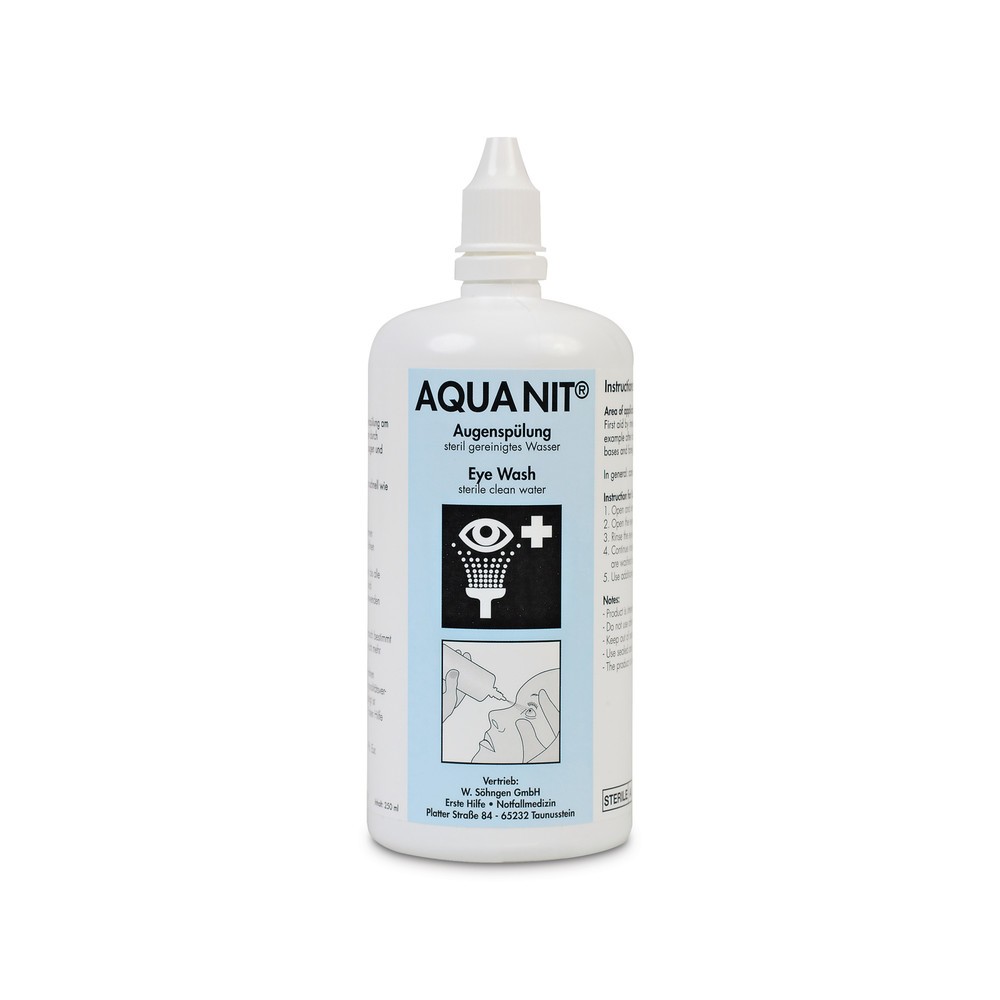 Produktabbildung: AQUA NIT® Augenspülung Sterilwasser, 250 ml