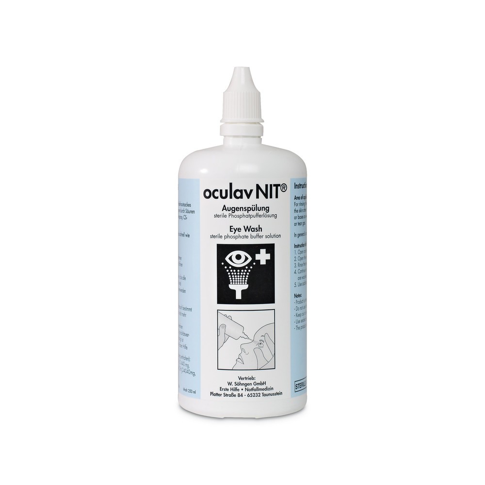 Produktabbildung: oculav NIT® Augenspülung Sterillösung, 250 ml