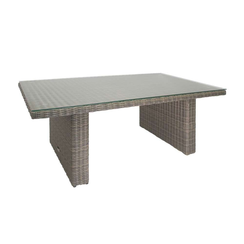 Produktabbildung Nr. 7: Außenmöbel-Set "Asti", 1x Sofa, 2x Sessel, 2x Hocker, 1x Tisch, grau