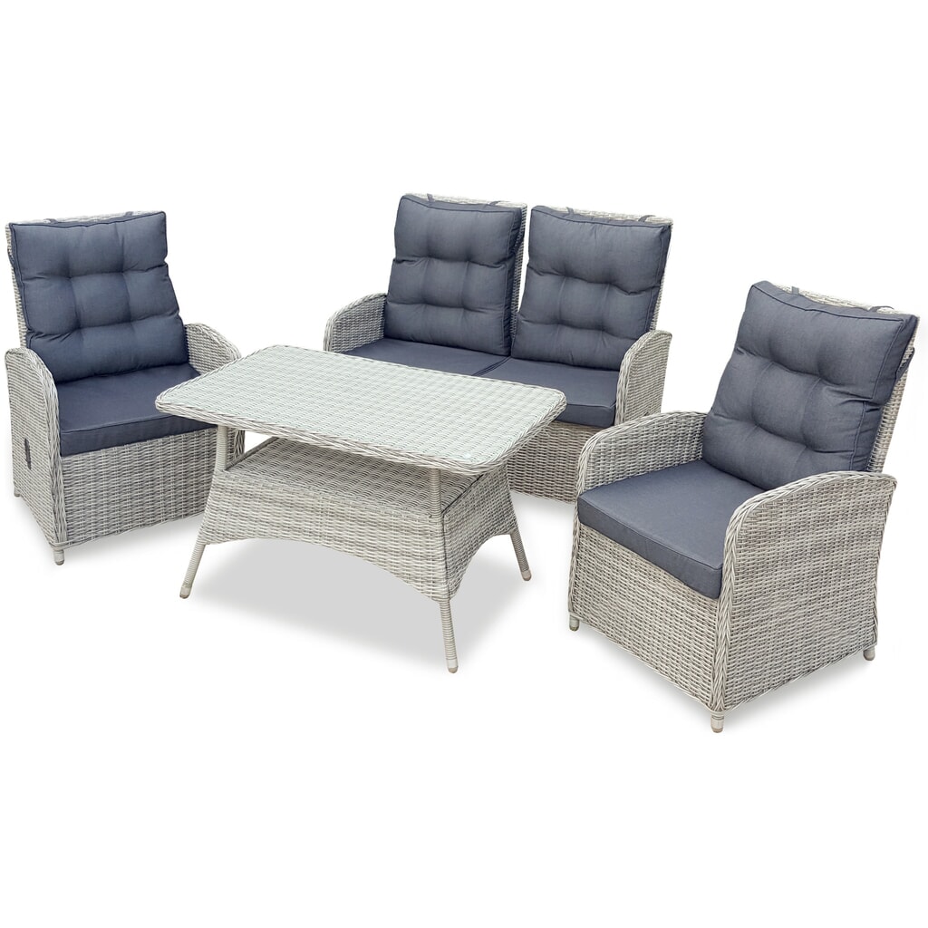 Außenmöbel-Set "Monte Carlo", 1x Sofa, 2x Sessel, 1x Tisch Produktabbildung Nr. 5: Außenmöbel-Set "Monte Carlo", 1x Sofa, 2x Sessel, 1x Tisch