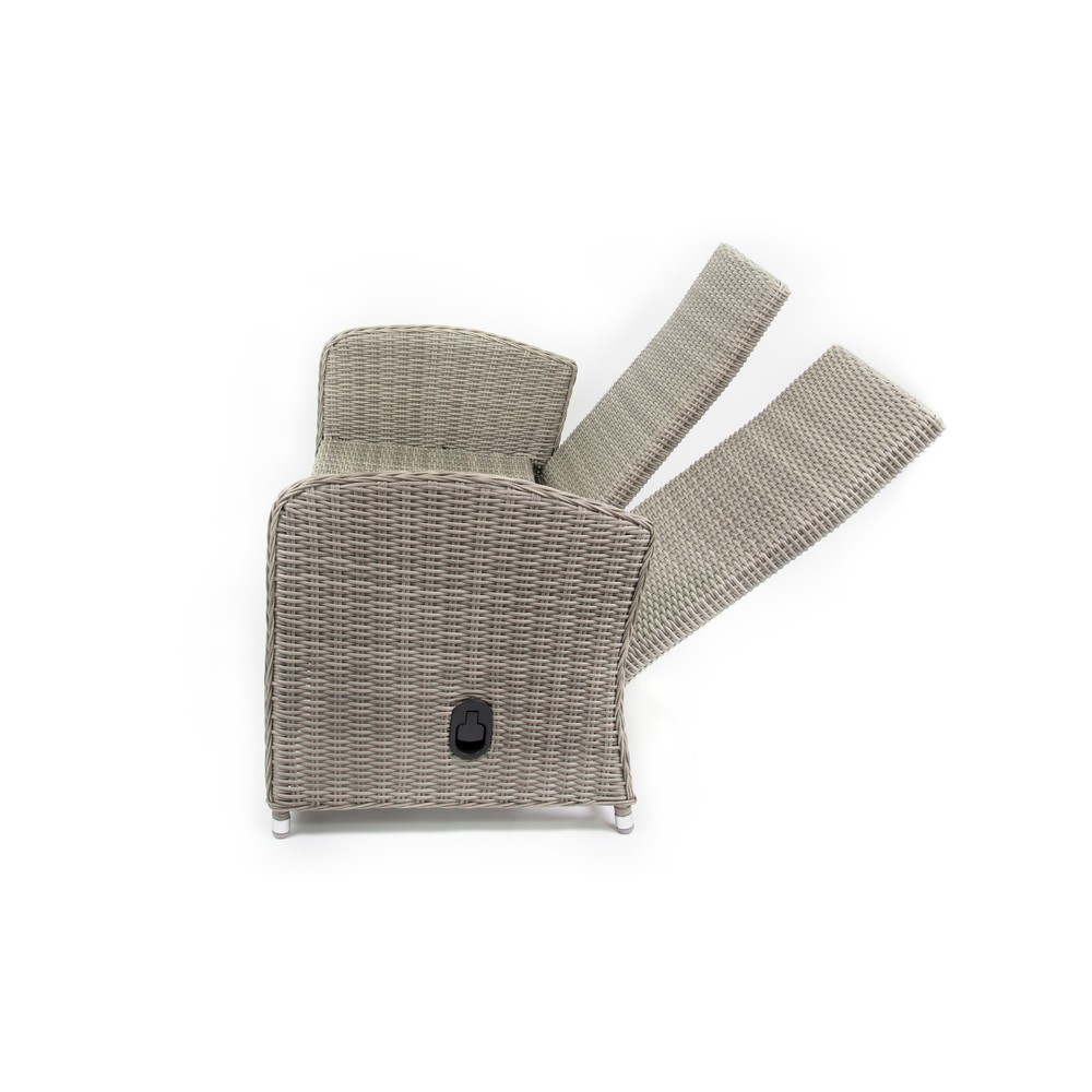 Produktabbildung Nr. 9: Außenmöbel-Set "Monte Carlo", 1x Sofa, 2x Sessel, 1x Tisch