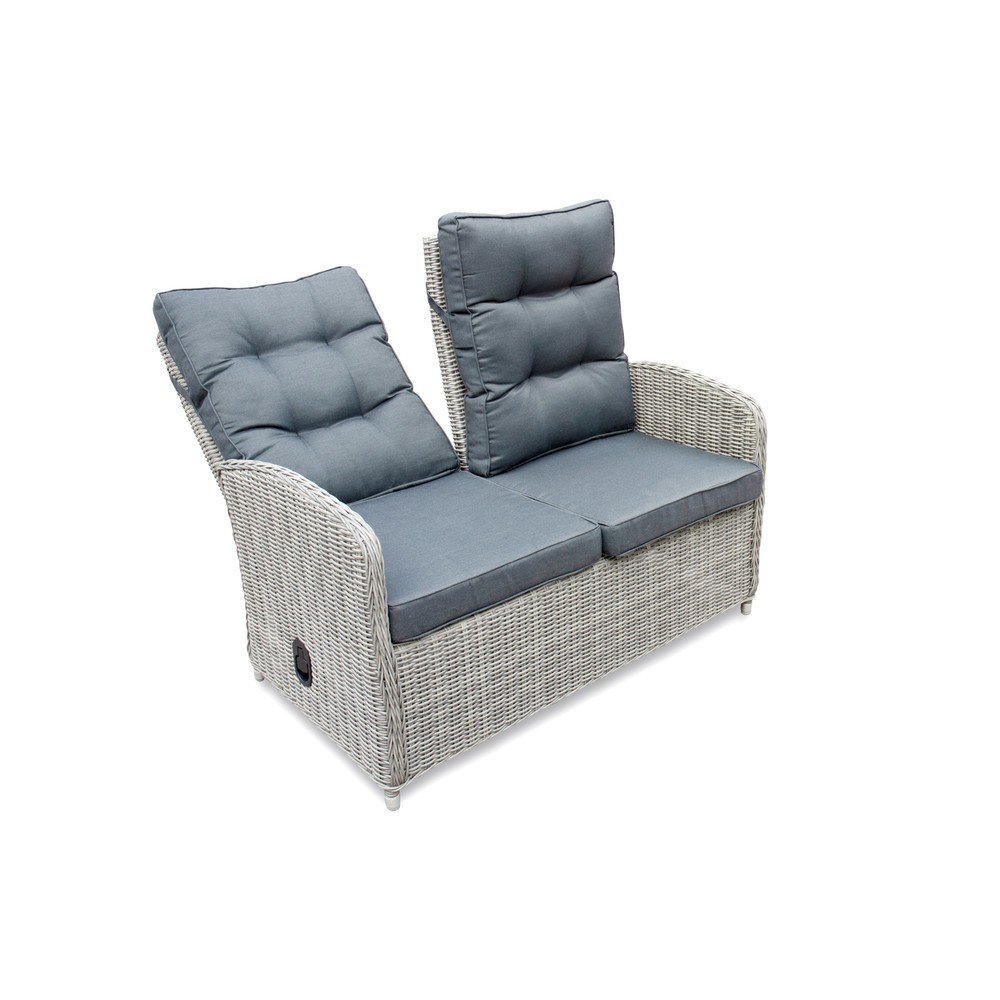 Produktabbildung Nr. 11: Außenmöbel-Set "Monte Carlo", 1x Sofa, 2x Sessel, 1x Tisch