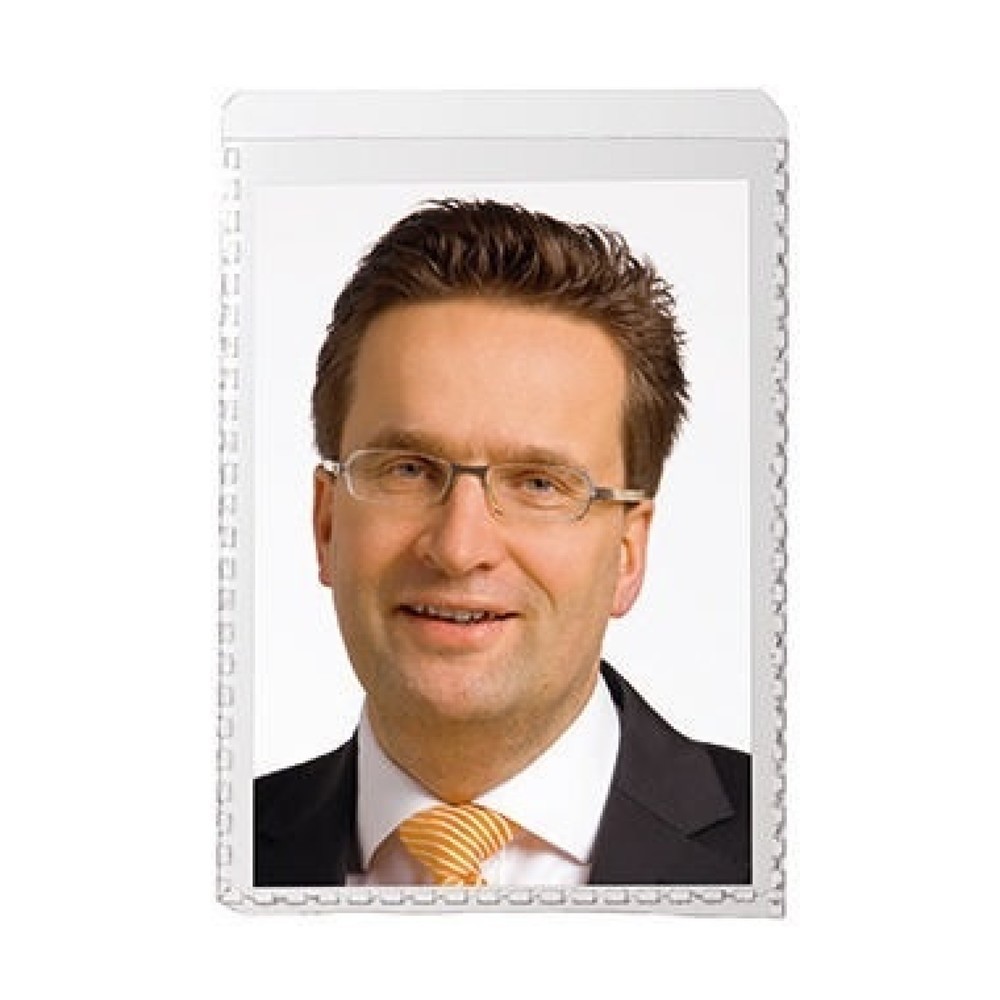 Produktabbildung: DURABLE Ausweishülle 213719 52x74mm Polypropylen transparent