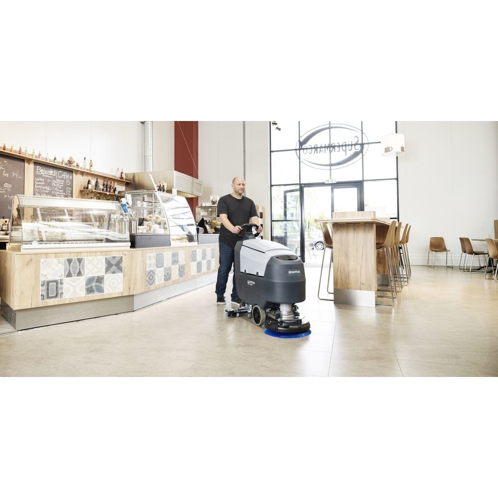 N° de l'image du produit 5 : Autolaveuse Nilfisk® SC401 E, rendement surfacique théor. 1 720 m²/h